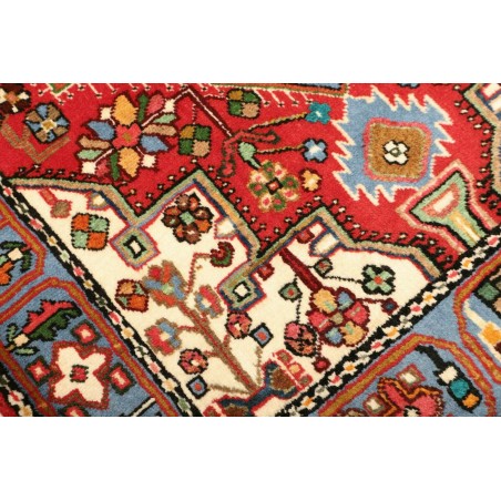 Tappeto Hamadan Persia marrone grigio 104x149