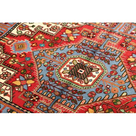 Tappeto Hamadan Persia marrone grigio 104x149