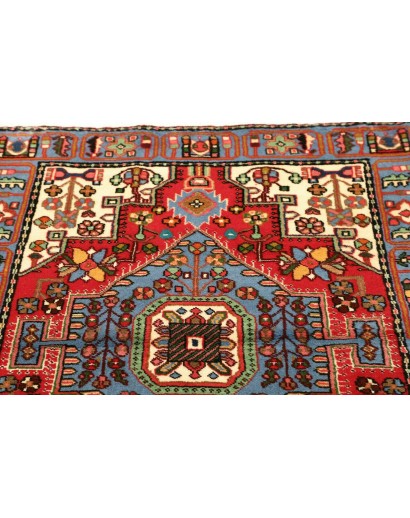 Tappeto Hamadan Persia marrone grigio 104x149