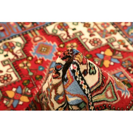 Tappeto Hamadan Persia marrone grigio 104x149
