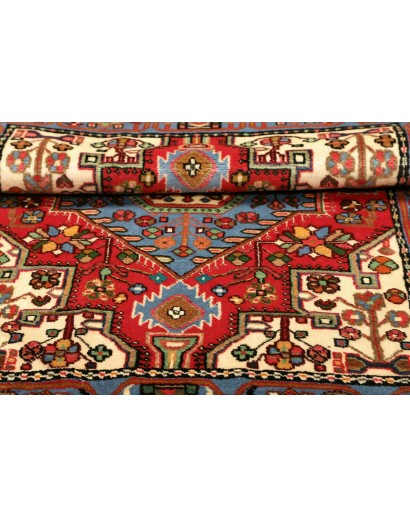 Tappeto Hamadan Persia marrone grigio 104x149