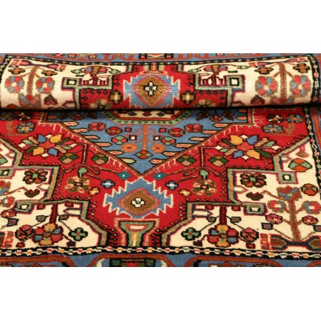 Tappeto Hamadan Persia marrone grigio 104x149