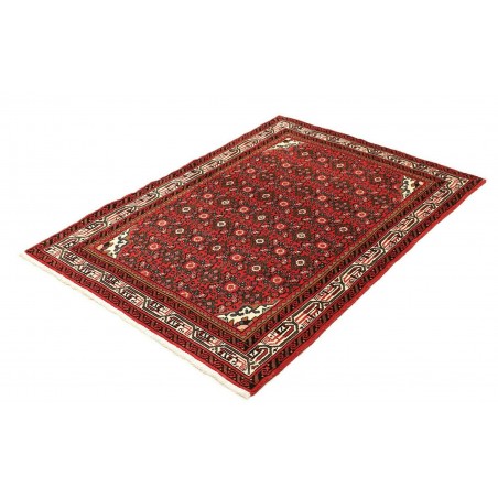 Tappeto Hamadan Persia marrone blu 102x145