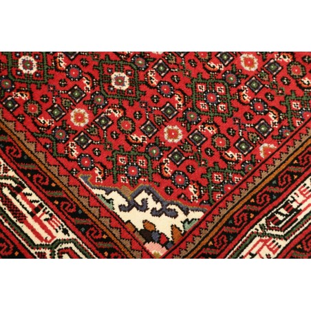 Tappeto Hamadan Persia marrone blu 102x145