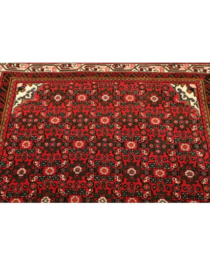 Tappeto Hamadan Persia marrone blu 102x145