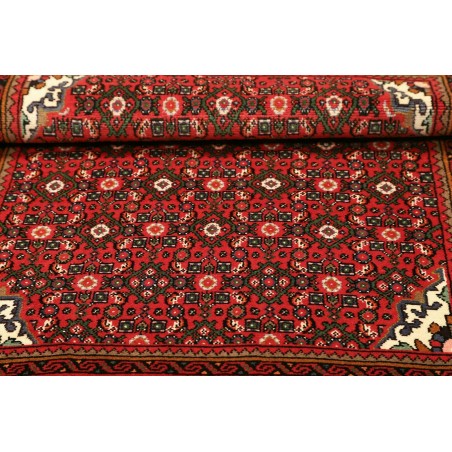 Tappeto Hamadan Persia marrone blu 102x145
