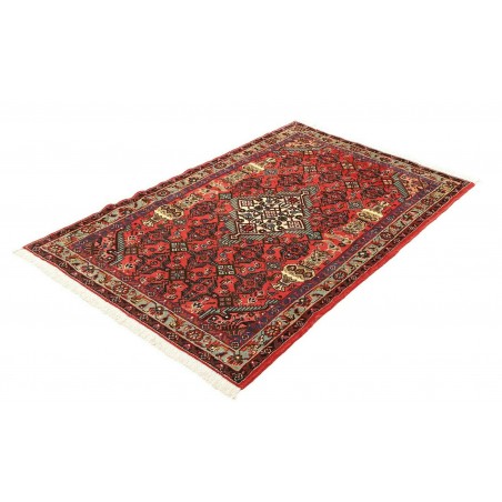 Tappeto Hamadan Persia marrone grigio 98x150