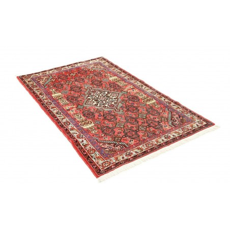 Tappeto Hamadan Persia marrone grigio 98x150