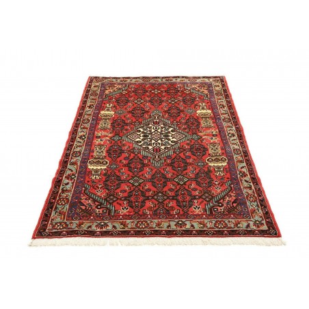 Tappeto Hamadan Persia marrone grigio 98x150
