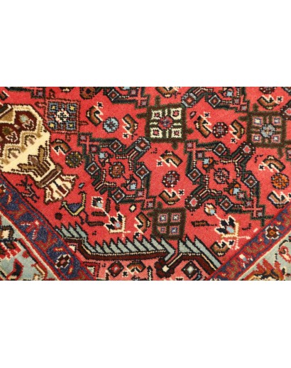 Tappeto Hamadan Persia marrone grigio 98x150