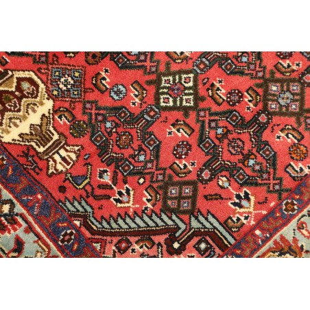 Tappeto Hamadan Persia marrone grigio 98x150