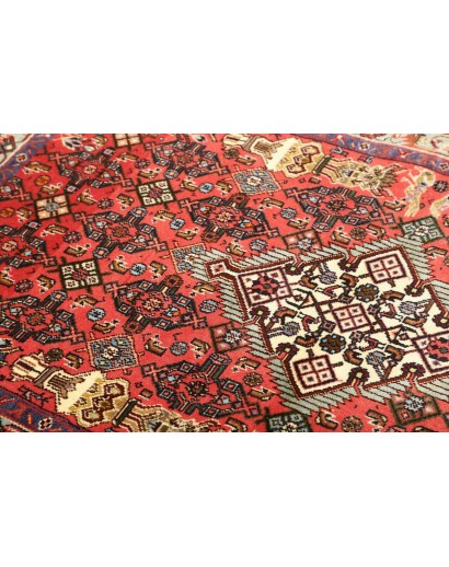 Tappeto Hamadan Persia marrone grigio 98x150