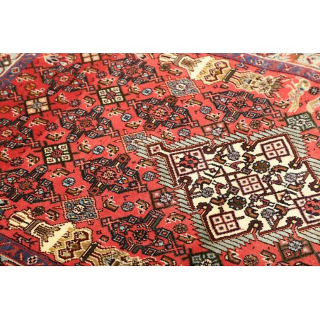 Tappeto Hamadan Persia marrone grigio 98x150
