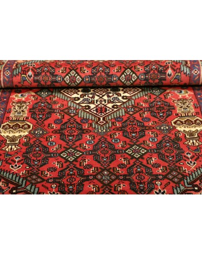 Tappeto Hamadan Persia marrone grigio 98x150