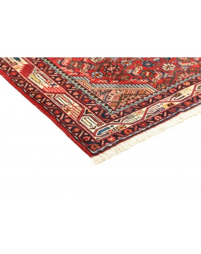 Tappeto Hamadan Persia marrone giallo 98x160