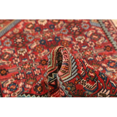Tappeto Hamadan Persia marrone giallo 98x160