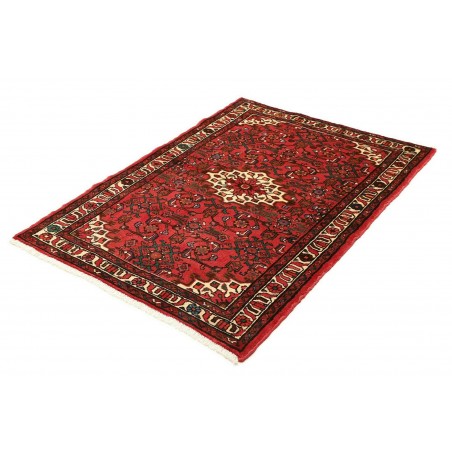 Tappeto Hamadan Persia marrone blu 101x162