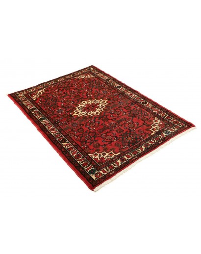 Tappeto Hamadan Persia marrone blu 101x162