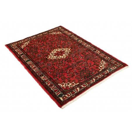 Tappeto Hamadan Persia marrone blu 101x162