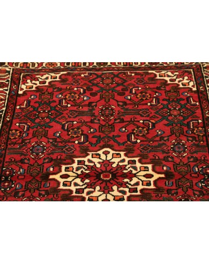 Tappeto Hamadan Persia marrone blu 101x162