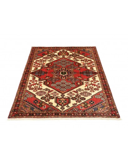 Tappeto Hamadan Persia marrone grigio 110x150