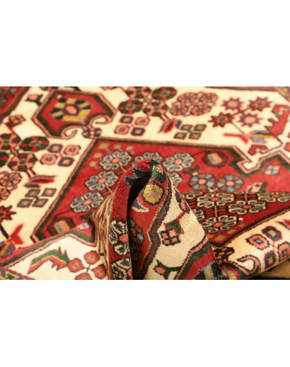Tappeto Hamadan Persia marrone grigio 110x150