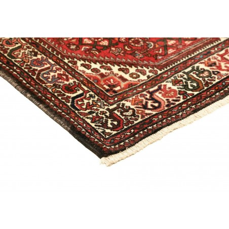 Tappeto Hamadan Persia verde giallo 106x154