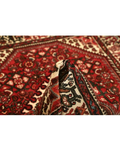 Tappeto Hamadan Persia verde giallo 106x154