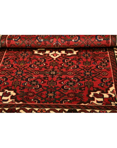 Tappeto Hamadan Persia grigio marrone 104x148