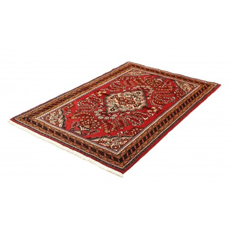 Tappeto Hamadan Persia marrone giallo 116x170
