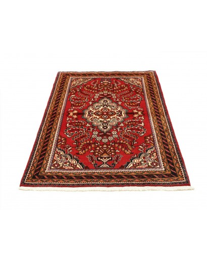 Tappeto Hamadan Persia marrone giallo 116x170