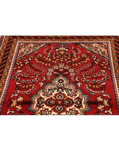 Tappeto Hamadan Persia marrone giallo 116x170