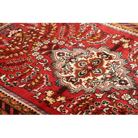 Tappeto Hamadan Persia marrone giallo 116x170