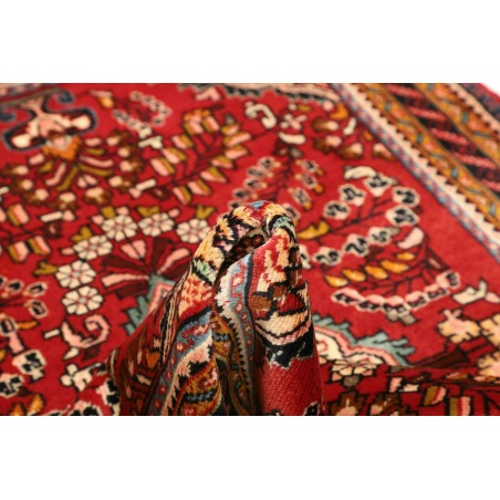 Tappeto Hamadan Persia marrone giallo 116x170
