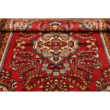 Tappeto Hamadan Persia marrone giallo 116x170