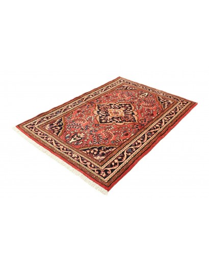 Tappeto Hamadan Persia marrone giallo 112x152