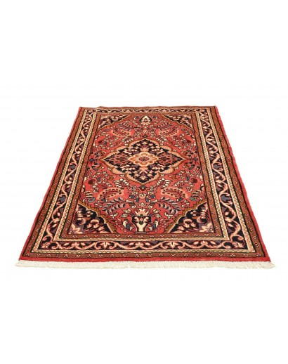 Tappeto Hamadan Persia marrone giallo 112x152