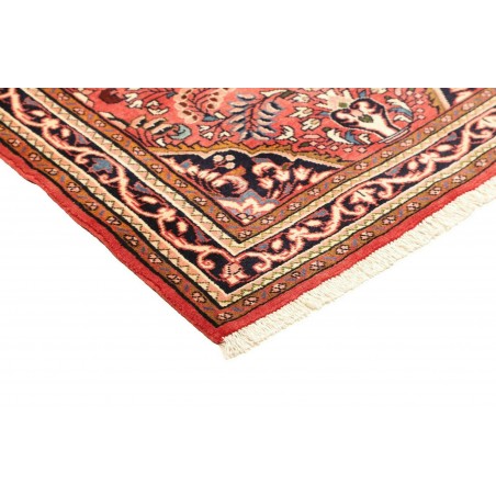 Tappeto Hamadan Persia marrone giallo 112x152