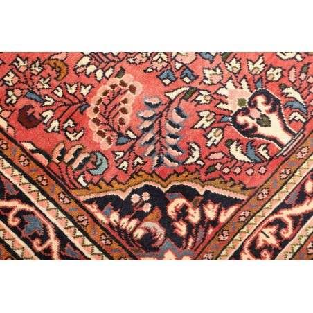 Tappeto Hamadan Persia marrone giallo 112x152