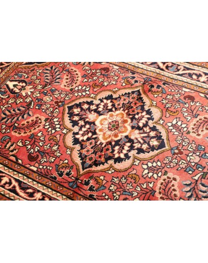 Tappeto Hamadan Persia marrone giallo 112x152