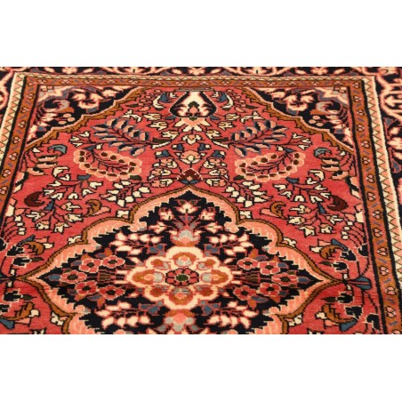 Tappeto Hamadan Persia marrone giallo 112x152