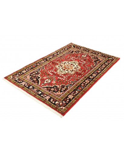 Tappeto Hamadan Persia marrone giallo 106x152