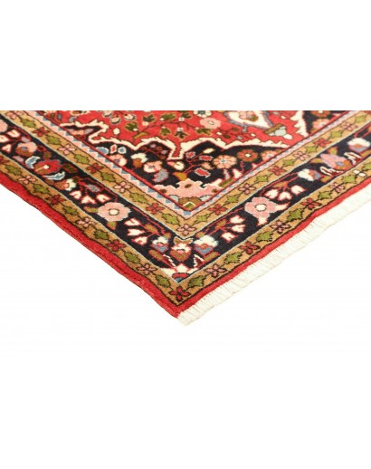 Tappeto Hamadan Persia marrone giallo 106x152