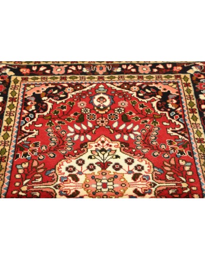 Tappeto Hamadan Persia marrone giallo 106x152