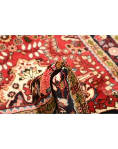 Tappeto Hamadan Persia marrone giallo 106x152