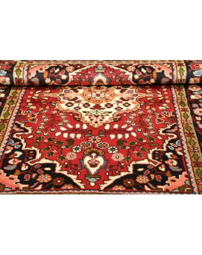 Tappeto Hamadan Persia marrone giallo 106x152