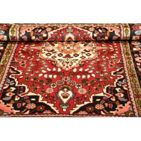 Tappeto Hamadan Persia marrone giallo 106x152