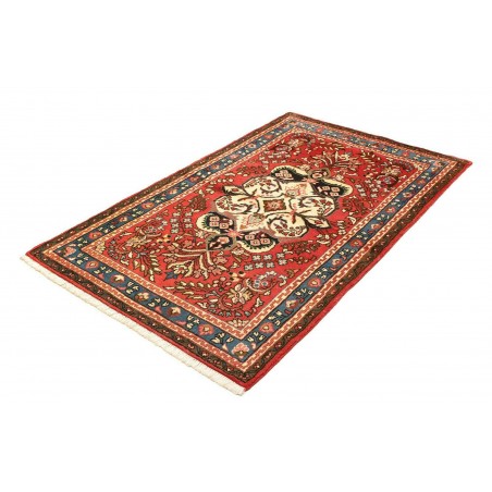 Tappeto Hamadan Persia rosso giallo 110x166