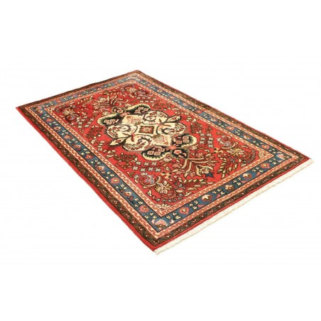 Tappeto Hamadan Persia rosso giallo 110x166