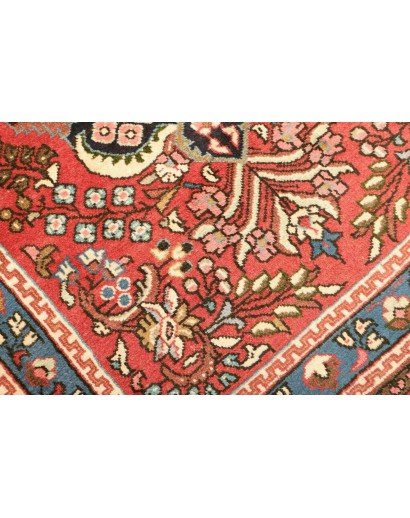 Tappeto Hamadan Persia rosso giallo 110x166